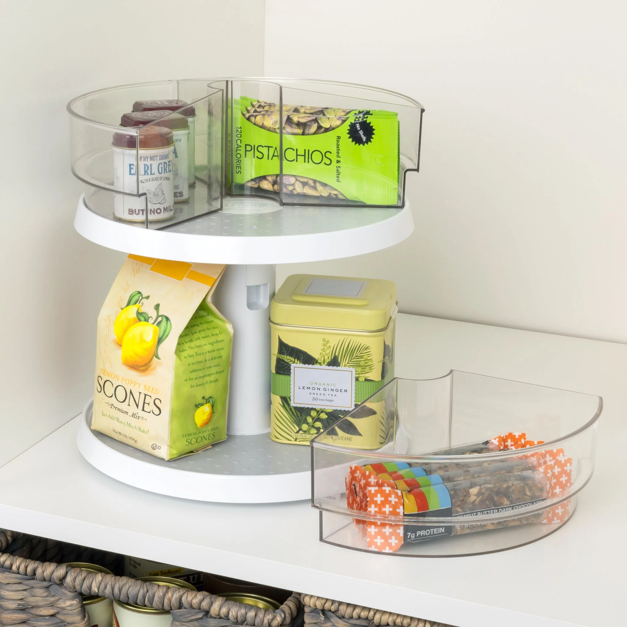 Shop Smart Design 27 Shop Smart Design -Shop Smart Design 2 tier lazy susan adjustable turntable smart design kitchen 8002672 incrementing number 626181