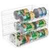 3-Tier Can Rack Organizer - White(3 Tier Can Rack Organizer Adjustable Steel Metal Wire Pantry) -Shop Smart Design 3 tier can rack organizer white smart design kitchen 8407112 467928