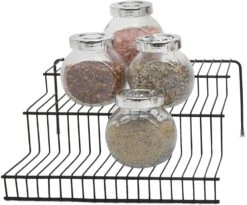 3-Tier Metal Wire Spice Rack(3 Tier Spice Rack Metal)