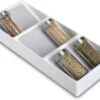 3-Tier Plastic Spice Rack Drawer(Spice Rack Drawer) -Shop Smart Design 3 tier plastic spice rack drawer smart design kitchen 8001711 incrementing number 793653