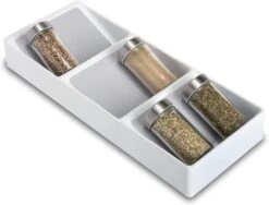 3-Tier Plastic Spice Rack Drawer(Spice Rack Drawer)