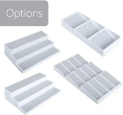 3-Tier Plastic Spice Rack Drawer(Spice Rack Drawer) -Shop Smart Design 3 tier plastic spice rack drawer smart design kitchen 8003541as2 incrementing number 197518