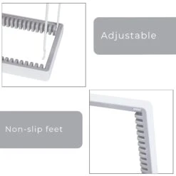 4-Tier Bakeware & Kitchen Wrap Organizer(4 Tier Bakeware Wrap Holder Organizer) -Shop Smart Design 4 tier bakeware kitchen wrap organizer smart design kitchen 8002632 incrementing number 645688