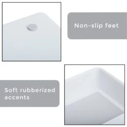 5-Compartment Plastic Drawer Organizer(Drawer Organizer 5 Compartment Plastic 2) -Shop Smart Design 5 compartment plastic drawer organizer smart design kitchen 8003531 incrementing number 903290