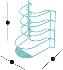 5-Tier Pan Organizer(Pan Organizer) -Shop Smart Design 5 tier pan organizer smart design kitchen 8260118 incrementing number 582840