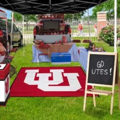 Collegiate Tailgate Picnic Mat(Tailgate Mat 9x9) 31 Collegiate Tailgate Picnic Mat(Tailgate Mat 9x9) -Shop Smart Design 81OrdrnOcyL. AC SL1500