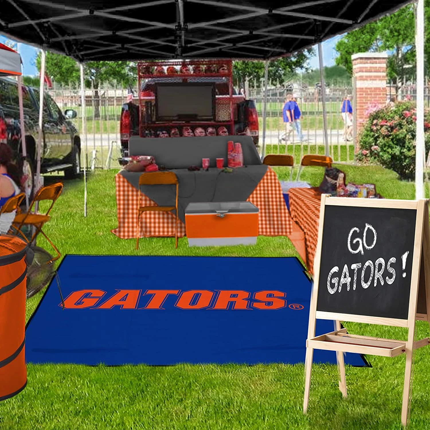 Collegiate Tailgate Picnic Mat(Tailgate Mat 9x9) 21 Collegiate Tailgate Picnic Mat(Tailgate Mat 9x9) - Image 19