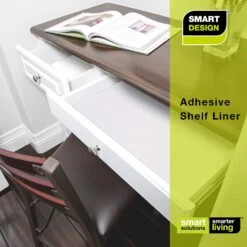 Adhesive Shelf Liner - 18 Inch X 120 Feet(Adhesive Shelf Liner 120ft) -Shop Smart Design adhesive shelf liner 18 inch x 120 feet smart design shelf liner 8607002as6 incrementing number 856984