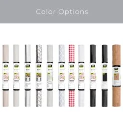 Adhesive Shelf Liner - 18 Inch X 20 Feet - Drawer Cabinet Paper - Black(Shelf Liner With Solid Adhesive) -Shop Smart Design adhesive shelf liner 18 inch x 20 feet drawer cabinet paper black smart design shelf liner 8607012 5277828