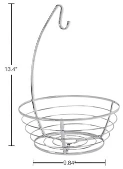 Banana And Fruit Basket Bowl Hanger Holder Stand(Fruit Basket Bowl) -Shop Smart Design banana and fruit basket bowl hanger holder stand smart design kitchen 8414298 incrementing number 104859