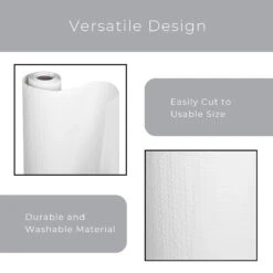 Bonded Grip Shelf Liner - 12 Inch X 10 Feet - Non-Adhesive(Shelf Liner Bonded Grip) -Shop Smart Design bonded grip shelf liner 12 inch x 10 feet non adhesive smart design shelf liner 8742011 7059223