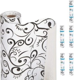 Bonded Grip Shelf Liner - 12 Inch X 60 Feet - Non-Adhesive(Shelf Liner Bonded Grip12x60) -Shop Smart Design bonded grip shelf liner 12 inch x 60 feet non adhesive smart design shelf liner 8742500as6 incrementing number 719395