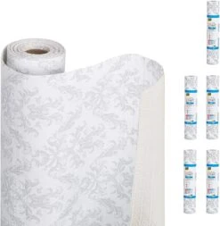 Bonded Grip Shelf Liner - 12 Inch X 60 Feet - Non-Adhesive(Shelf Liner Bonded Grip12x60) -Shop Smart Design bonded grip shelf liner 12 inch x 60 feet non adhesive smart design shelf liner 8742509as6 incrementing number 649643