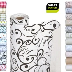 Bonded Grip Shelf Liner - 18 Inch X 5 Feet - Non-Adhesive(Shelf Liner Bonded Grip 18x5) -Shop Smart Design bonded grip shelf liner 18 inch x 5 feet non adhesive smart design shelf liner 8744500 incrementing number 691390