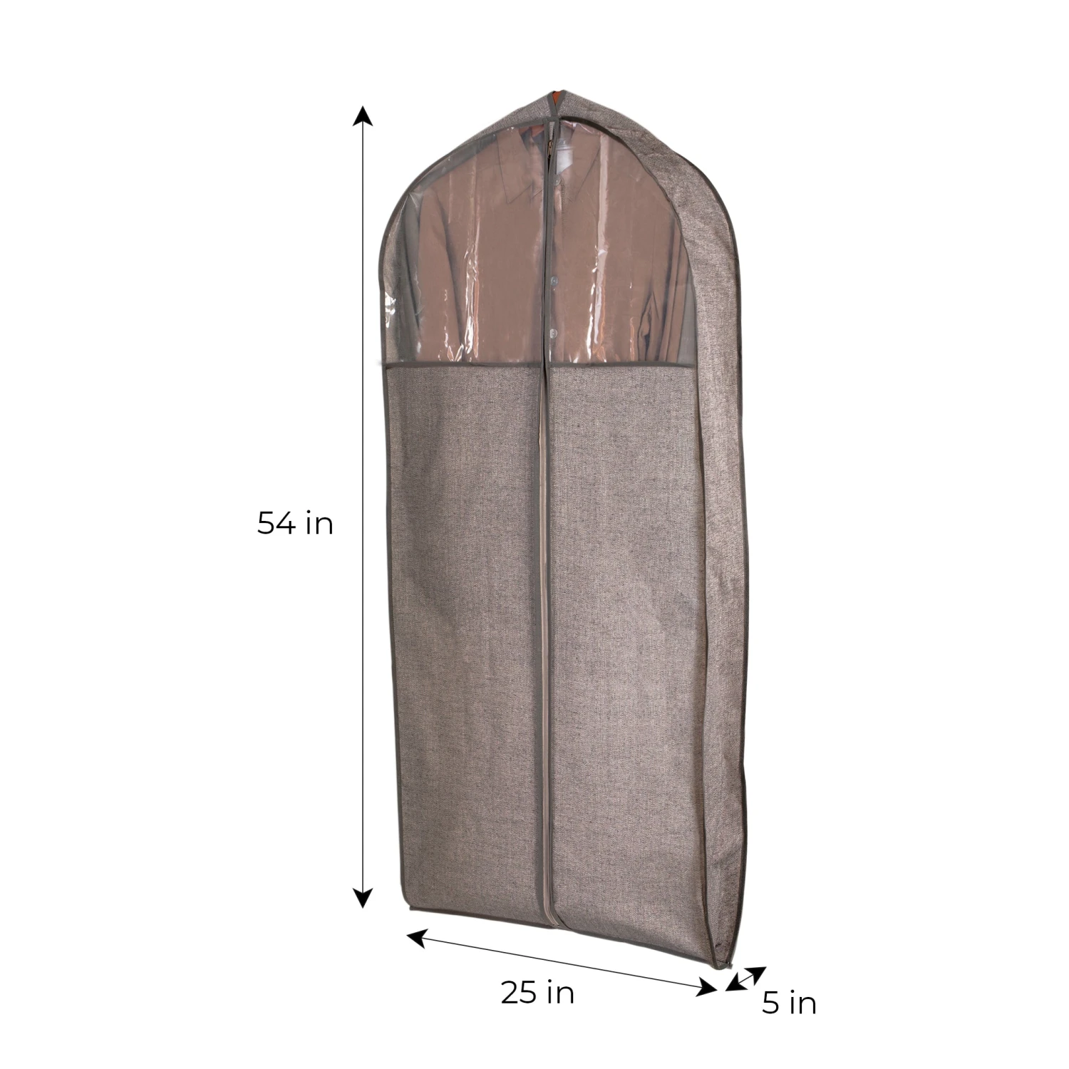 Canvas Gusseted Garment Bag Hanger - 24 X 54 Inch(Garment Bag 24x54 Inch) 5 Canvas Gusseted Garment Bag Hanger - 24 X 54 Inch(Garment Bag 24x54 Inch) - Image 3