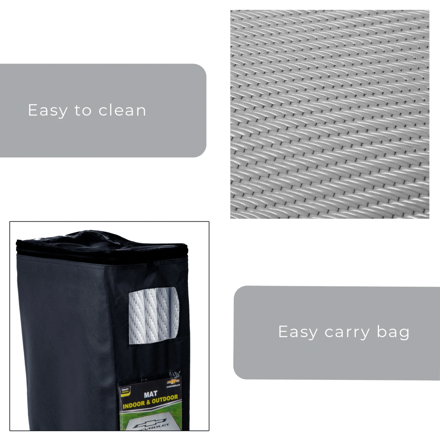 Chevrolet Indoor/Outdoor Mat With Carrying Case(Chevrolet Indoor Outdoor Mat With Carrying Case) 7 Chevrolet Indoor/Outdoor Mat With Carrying Case(Chevrolet Indoor Outdoor Mat With Carrying Case) - Image 5