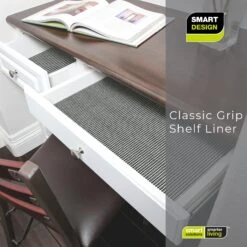 Classic Grip Shelf Liner - 12 Inch X 20 Feet(Shelf Liner Classic Grip 12x20) -Shop Smart Design classic grip shelf liner 12 inch x 20 feet smart design shelf liner 8715128 7153394