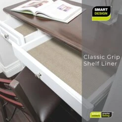Classic Grip Shelf Liner - 12 Inch X 20 Feet(Shelf Liner Classic Grip 12x20) -Shop Smart Design classic grip shelf liner 12 inch x 20 feet smart design shelf liner 8715388 7976468
