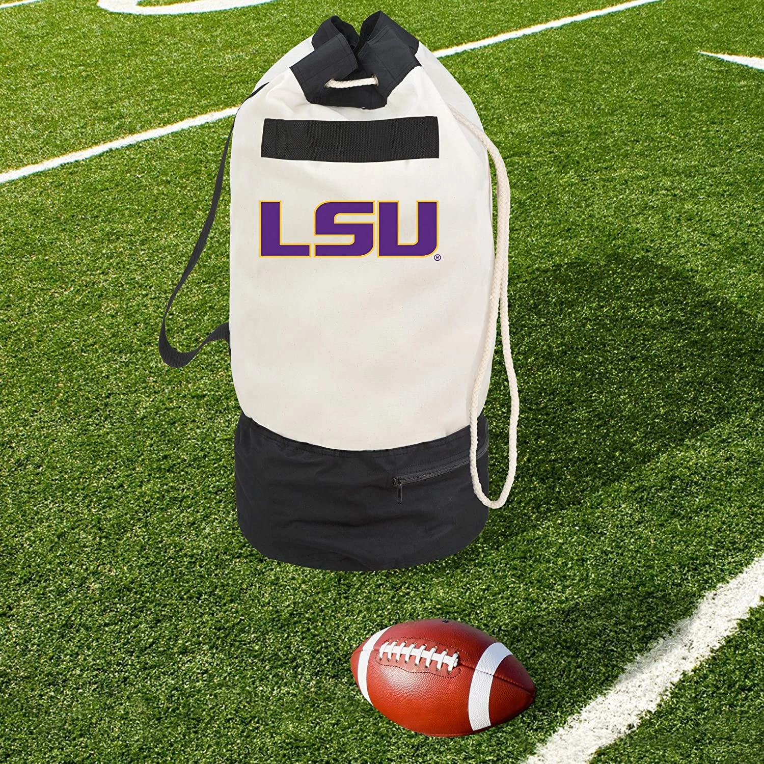 Collegiate Heavy Duty Duffel Bag With 2-Compartments(Duffle Bag Collegiate) 4 Collegiate Heavy Duty Duffel Bag With 2-Compartments(Duffle Bag Collegiate) - Image 2