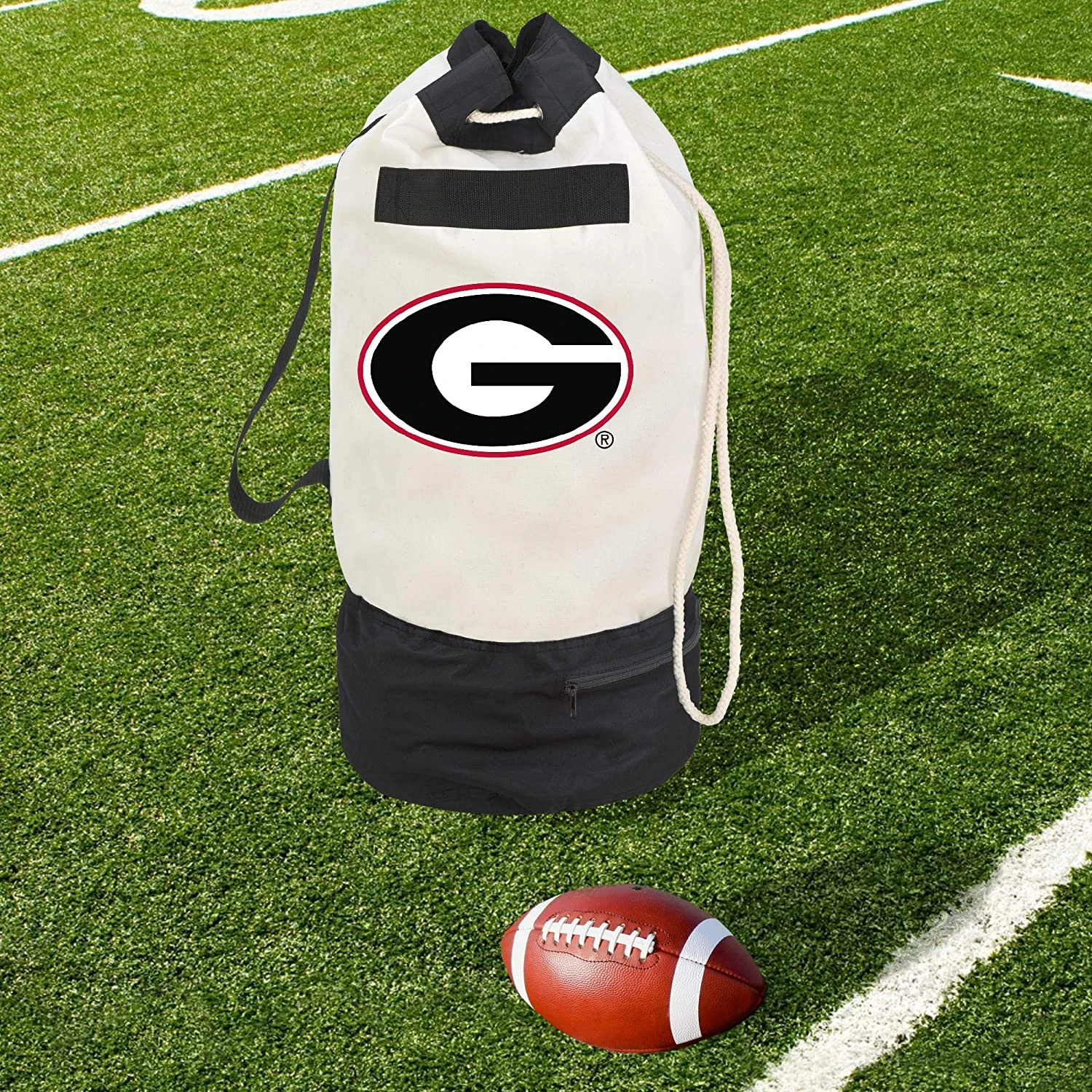 Collegiate Heavy Duty Duffel Bag With 2-Compartments(Duffle Bag Collegiate) 8 Collegiate Heavy Duty Duffel Bag With 2-Compartments(Duffle Bag Collegiate) - Image 6