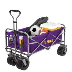 Collegiate Heavy-Duty Utility Collapsible Sports Wagon(Collegiate Utility Wagon) -Shop Smart Design collegiate heavy duty utility collapsible sports wagon smart design collegiate 7051012 incrementing number 537375