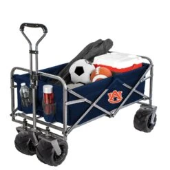 Collegiate Heavy-Duty Utility Collapsible Sports Wagon(Collegiate Utility Wagon) -Shop Smart Design collegiate heavy duty utility collapsible sports wagon smart design collegiate 7051042 incrementing number 943340