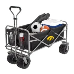 Collegiate Heavy-Duty Utility Collapsible Sports Wagon(Collegiate Utility Wagon) -Shop Smart Design collegiate heavy duty utility collapsible sports wagon smart design collegiate 7051082 incrementing number 984835
