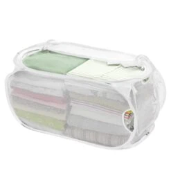 Deluxe Mesh Pop Up Square Laundry Hamper(Pop Up Hamper) -Shop Smart Design deluxe mesh pop up square laundry hamper smart design laundry 3590114 105 incrementing number 537855