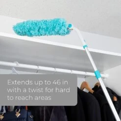 Extendable Microfiber Duster(Duster Extendable) -Shop Smart Design extendable microfiber duster smart design cleaning 7001378 incrementing number 896403