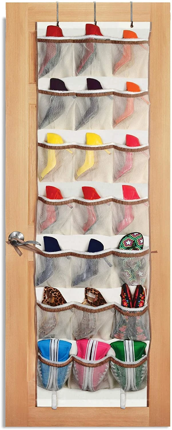 Fabric Over-The-Door Organizer With 42 Pockets(Over The Door Organizer) 12 Fabric Over-The-Door Organizer With 42 Pockets(Over The Door Organizer) - Image 10