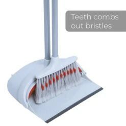 Handheld Dustpan And Broom Set(Broom Set Tall) -Shop Smart Design handheld dustpan and broom set smart design cleaning 7001301 incrementing number 946028