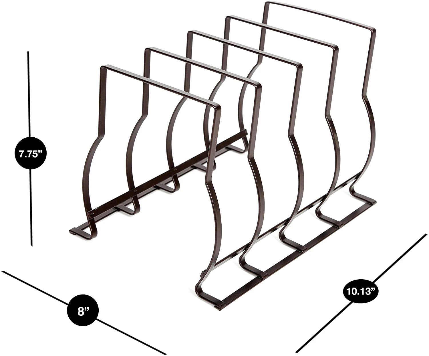Heavy Duty Bakeware And Lid Storage Rack With 4-Compartments Dividers(Storage Rack Bakeware And Lid Heavy Duty) 15 Heavy Duty Bakeware And Lid Storage Rack With 4-Compartments Dividers(Storage Rack Bakeware And Lid Heavy Duty) - Image 13