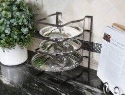 Heavy Duty Bakeware And Lid Storage Rack With 4-Compartments Dividers(Storage Rack Bakeware And Lid Heavy Duty) 31 Heavy Duty Bakeware And Lid Storage Rack With 4-Compartments Dividers(Storage Rack Bakeware And Lid Heavy Duty) -Shop Smart Design heavy duty bakeware and lid storage rack with 4 compartments dividers smart design kitchen 8428188 incrementing number 373112