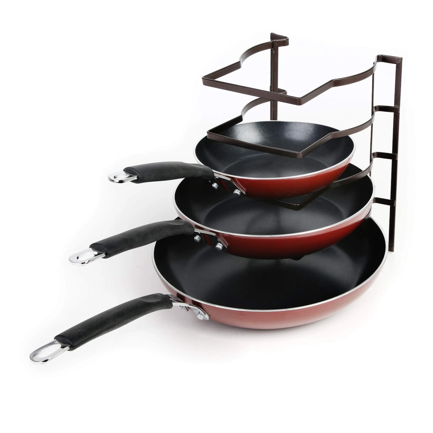 Heavy Duty Bakeware And Lid Storage Rack With 4-Compartments Dividers(Storage Rack Bakeware And Lid Heavy Duty) 12 Heavy Duty Bakeware And Lid Storage Rack With 4-Compartments Dividers(Storage Rack Bakeware And Lid Heavy Duty) - Image 10