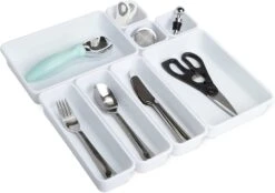 Interlocking Drawer Organizer - 8 Piece Set(Drawer Organizer Interlocking 8 Piece)
