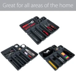 Interlocking Drawer Organizer - 8 Piece Set(Drawer Organizer Interlocking 8 Piece) -Shop Smart Design interlocking drawer organizer 8 piece set smart design kitchen 8003743 incrementing number 941726