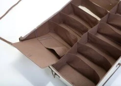 Jumbo Underbed Shoe Organizer With Zipper, Handle, And Clear Window(Underbed Shoe Organizer) -Shop Smart Design jumbo underbed shoe organizer with zipper handle and clear window smart design storage 5532334 incrementing number 838293