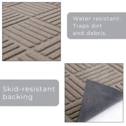 Large All-Weather Door Mat - Diamond(Large All Weather Door Mat Diamond) -Shop Smart Design large all weather door mat diamond smart design 7004438 incrementing number 719955