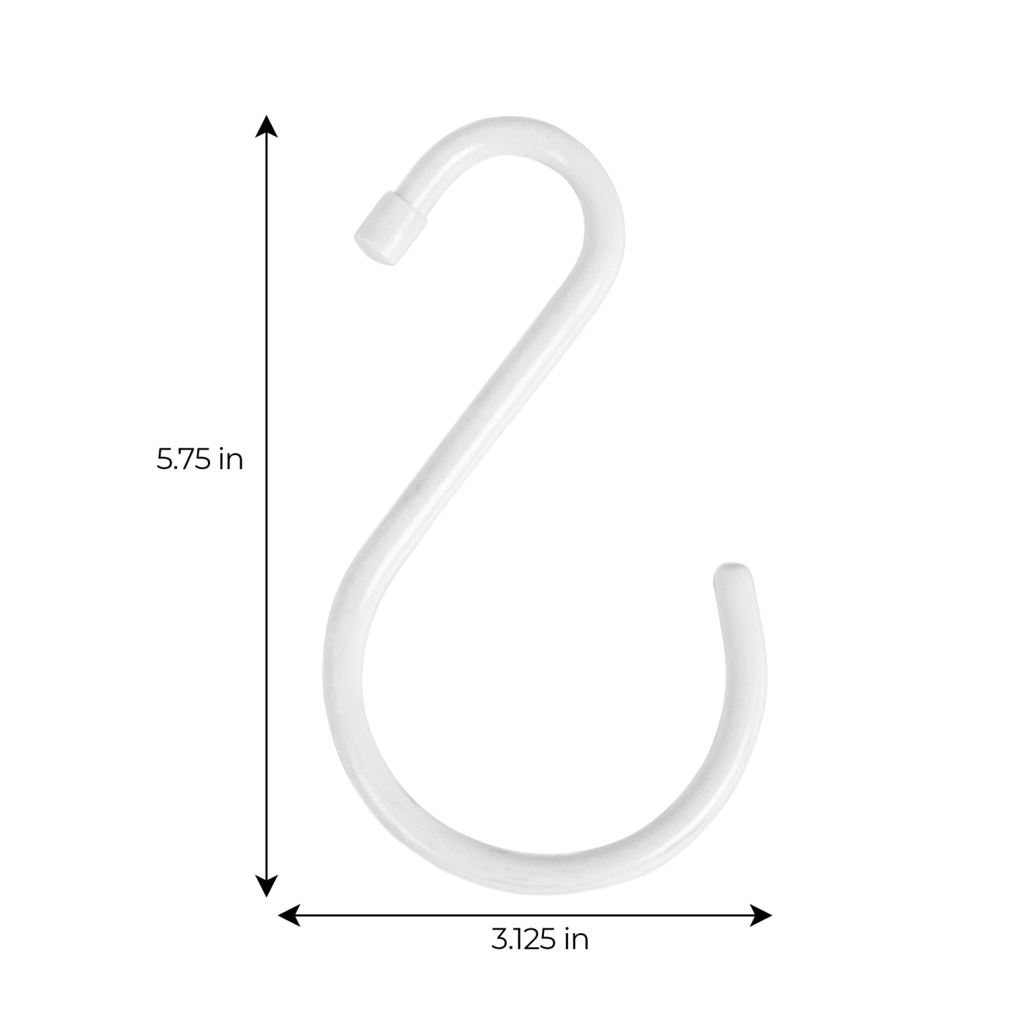 Large Premium S-Hooks With Rubber Gripped Finish - Set Of 6(S Hooks) 16 Large Premium S-Hooks With Rubber Gripped Finish - Set Of 6(S Hooks) - Image 14