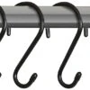 Large Premium S-Hooks With Rubber Gripped Finish - Set Of 6(S Hooks) -Shop Smart Design large premium s hooks with rubber gripped finish set of 6 smart design storage 5021122 incrementing number 145074