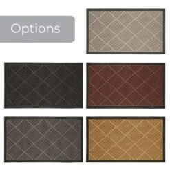 Medium All-Weather Door Mat - Diamond(Medium All Weather Door Mat Diamond) -Shop Smart Design medium all weather door mat diamond smart design 7004318 incrementing number 690987