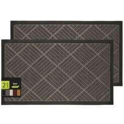 Medium All-Weather Door Mat - Diamond(Medium All Weather Door Mat Diamond) -Shop Smart Design medium all weather door mat diamond smart design 7004328 incrementing number 444775