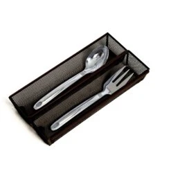 Metal Mesh Drawer Organizer - 12 X 3 Inch(Drawer Organizer Mesh 12x3 Inch) -Shop Smart Design metal mesh drawer organizer 12 x 3 inch smart design kitchen 8217188 incrementing number 259103