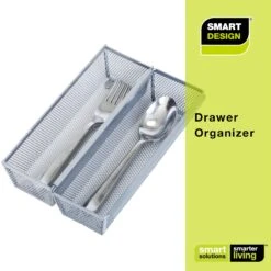 Metal Mesh Drawer Organizer - 9 X 3 Inch(Drawer Organizer Mesh 9x3 Inch) 26 Metal Mesh Drawer Organizer - 9 X 3 Inch(Drawer Organizer Mesh 9x3 Inch) -Shop Smart Design metal mesh drawer organizer 9 x 3 inch smart design kitchen 8216188as6 incrementing number 686765