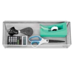 Metal Mesh Drawer Organizer - 9 X 3 Inch(Drawer Organizer Mesh 9x3 Inch) 31 Metal Mesh Drawer Organizer - 9 X 3 Inch(Drawer Organizer Mesh 9x3 Inch) -Shop Smart Design metal mesh drawer organizer 9 x 3 inch smart design kitchen 8216188as6 incrementing number 858931