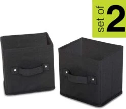 Mini Cube Organizer - 5.75 X 7 X 7 Inch - Black(Cube Organizer) -Shop Smart Design mini cube organizer 575 x 7 x 7 inch black smart design storage 5000715 876308