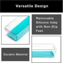 Plastic Drawer Organizer - 12 X 3 Inch(Drawer Organizer Plastic Colors 12x3) -Shop Smart Design plastic drawer organizer 12 x 3 inch smart design kitchen 8204251as6 incrementing number 173378