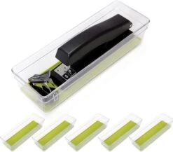 Plastic Drawer Organizer - 12 X 3 Inch(Drawer Organizer Plastic Colors 12x3) -Shop Smart Design plastic drawer organizer 12 x 3 inch smart design kitchen 8204261as6 incrementing number 917743