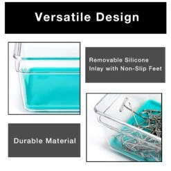 Plastic Drawer Organizer - 3 X 3 Inch(Drawer Organizer Plastic Colors 3x3) -Shop Smart Design plastic drawer organizer 3 x 3 inch smart design kitchen 8202251 incrementing number 502139