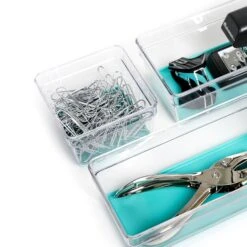 Plastic Drawer Organizer - 3 X 3 Inch(Drawer Organizer Plastic Colors 3x3) -Shop Smart Design plastic drawer organizer 3 x 3 inch smart design kitchen 8202251 incrementing number 619895